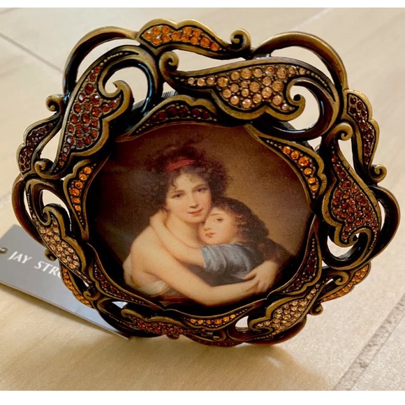 Jay Strongwater Swarovski Crystal Picture Frame BRAND NEW IN BOX! - Picture 2 of 7